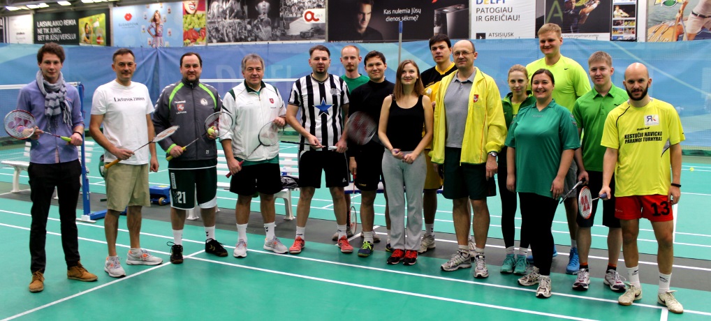 Sporto žurnalistų badmintono čempionate – naujas nugalėtojas