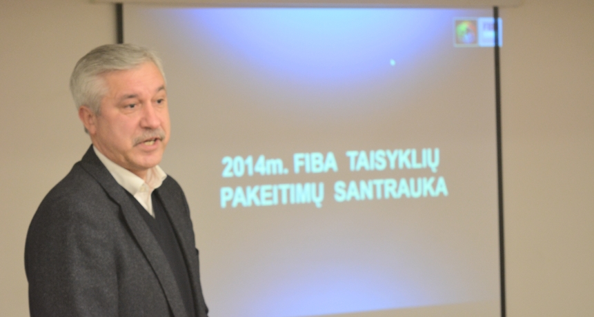 Seminare apie krepšinio taisykles – atradimai