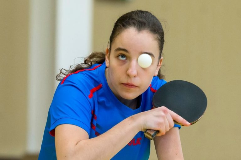 Geriausioje kovo mėnesio sporto nuotraukoje – stalo tenisininkė