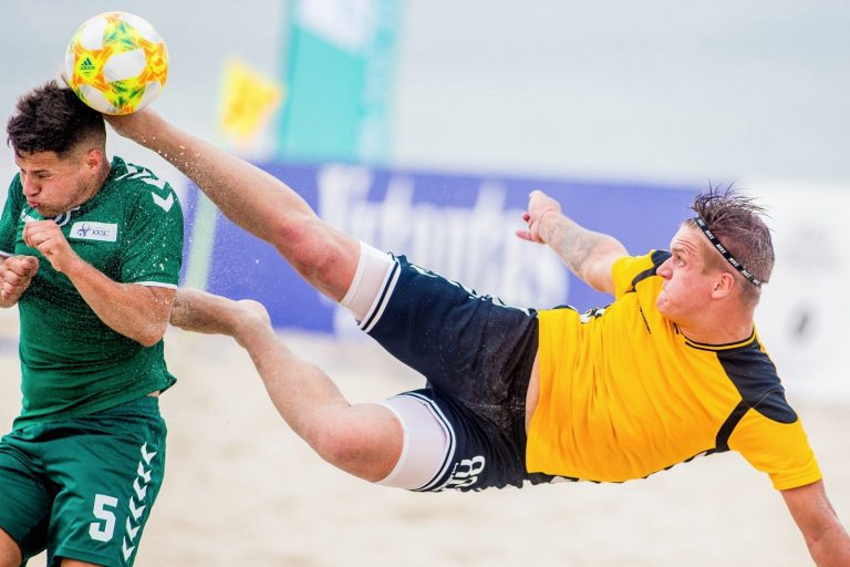 Geriausia liepos sporto akimirka užfiksuota paplūdimyje