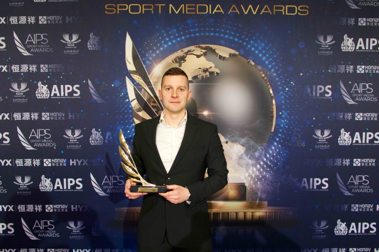 Sporto žurnalistui Mažvydui Laurinaičiui – pasaulinis įvertinimas 