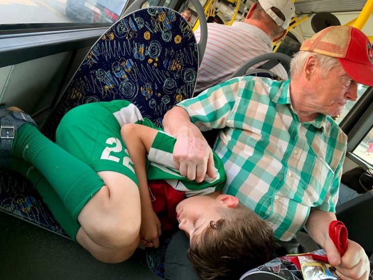 Geriausia liepos sporto nuotrauka „gimė“ viešajame transporte